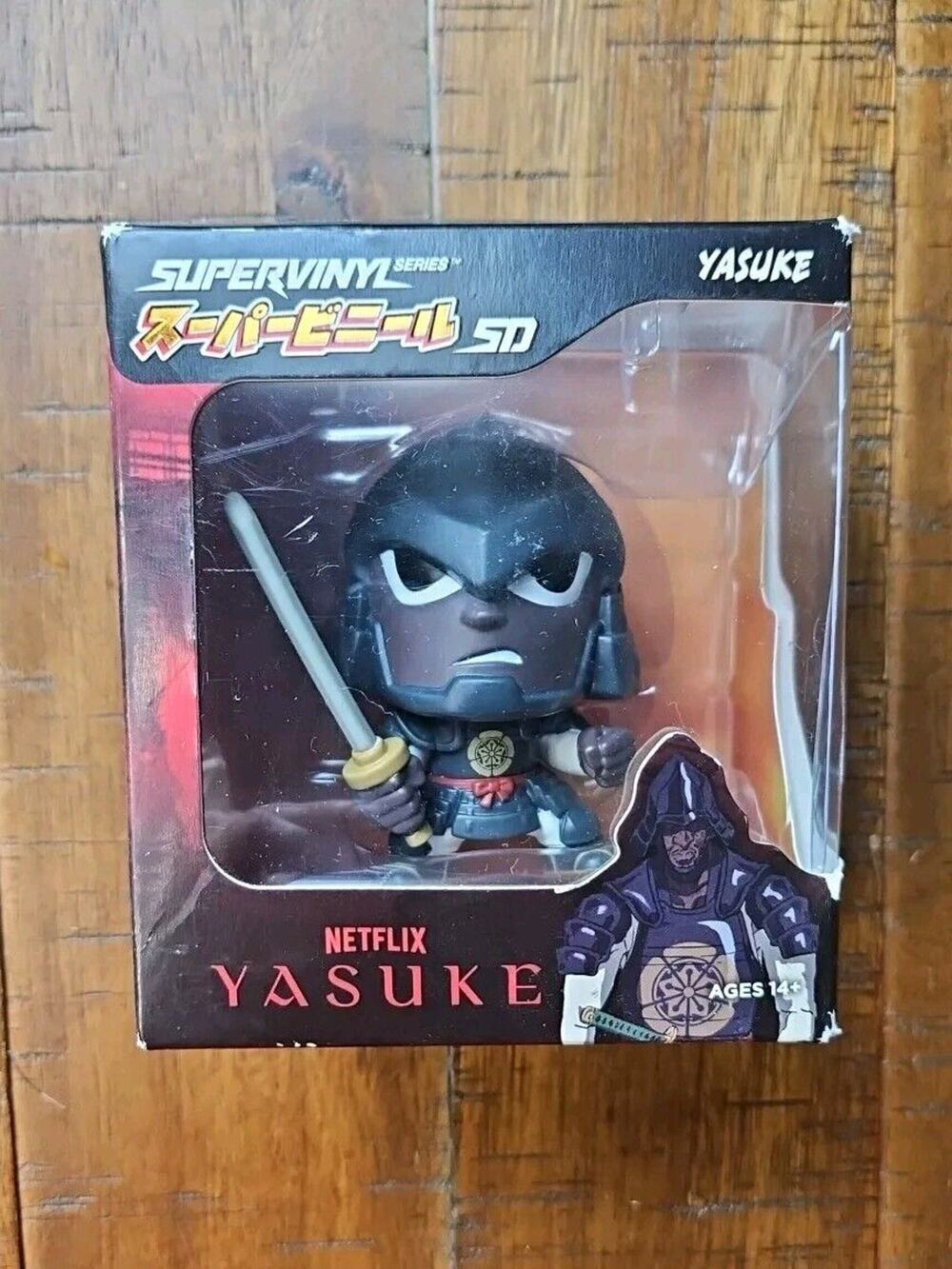 Super7 Netflix Anime Yasuke Supervinyl 3 in Action Figure NEW